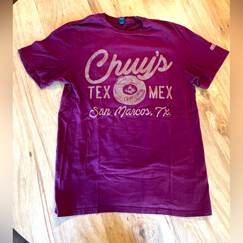 Anvil Chuy’s Tex-Mex City Shirt- San Marcos San Marvelous